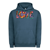 Pigment Midnight Navy love sunflower usa flag leopard Urban Hoodie - Artiststas