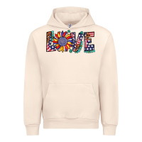 Sandshell love sunflower usa flag leopard Urban Hoodie - Artiststas