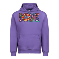 Tulip love sunflower usa flag leopard Urban Hoodie - Artiststas