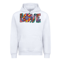 White love sunflower usa flag leopard Urban Hoodie - Artiststas
