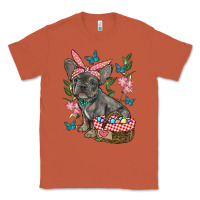 Copper easter french bulldog Classic Tee - RanaPortraitStore