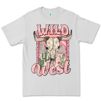 Dove Grey wild west Premium Tee - MaliasSmallBusiness