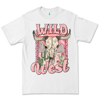 White wild west Premium Tee - MaliasSmallBusiness