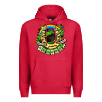 Cardinal St. Patrick's Day Hockey Premium Hoodie - FaDigitalArtStudio