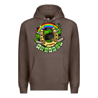 Coffee St. Patrick's Day Hockey Premium Hoodie - FaDigitalArtStudio