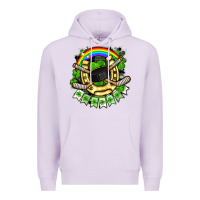 Lilac St. Patrick's Day Hockey Premium Hoodie - FaDigitalArtStudio