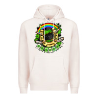 Pale Pink St. Patrick's Day Hockey Premium Hoodie - FaDigitalArtStudio