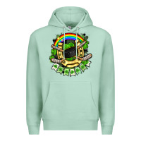 Seafoam St. Patrick's Day Hockey Premium Hoodie - FaDigitalArtStudio
