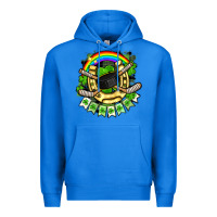 True Royal St. Patrick's Day Hockey Premium Hoodie - FaDigitalArtStudio
