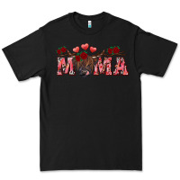 Black valentines day mama Premium Tee - RanaPortraitStore