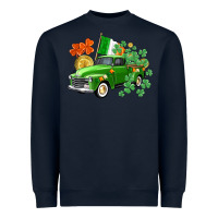 Western St. Patrick's Day Truck Heavyweight Sweatshirt | Teevron