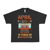 Pigment Black Aprıl 1990 I Am Not 30 I'm 18 With 12 Years Of Experience Urban Heavy Tee - Bettercallsaul