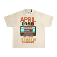 Sandshell Aprıl 1990 I Am Not 30 I'm 18 With 12 Years Of Experience Urban Heavy Tee - Bettercallsaul
