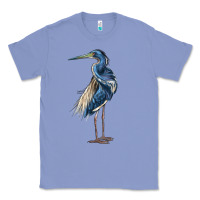 Colony Blue Louisiana Heron Classic Tee - LillyAllenDesigns