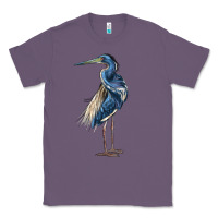 Lavender Louisiana Heron Classic Tee - LillyAllenDesigns