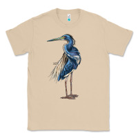 Mushroom Louisiana Heron Classic Tee - LillyAllenDesigns