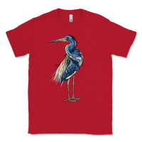 Red Louisiana Heron Classic Tee - LillyAllenDesigns