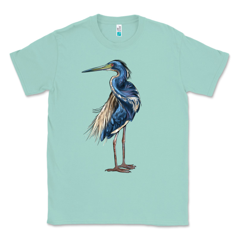 Louisiana Heron Classic Tee by LillyAllenDesigns | Teevron