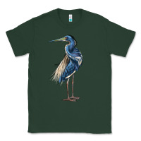 Sports Green Louisiana Heron Classic Tee - LillyAllenDesigns