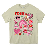 Mossy cute valentines day Heavy Core Tee - MaliasSmallBusiness