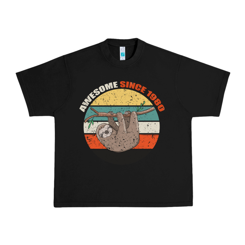 Born In 1980 Womens 1980 Urban Heavy Tee by Bettercallsaul | Teevron
