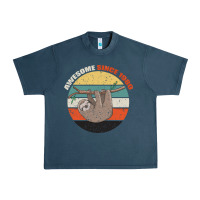 Midnight Navy Born in 1980 Womens 1980 Urban Heavy Tee - Bettercallsaul