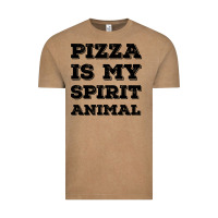 Vintage Coffee Pizza Is My Spirit Animal Vintage Tee - Bettercallsaul
