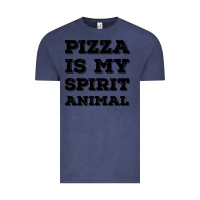 Vintage Denim Pizza Is My Spirit Animal Vintage Tee - Bettercallsaul