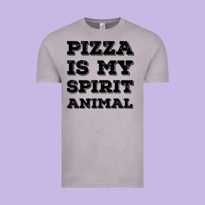 Pizza Is My Spirit Animal Vintage Tee Designed By Bettercallsaul