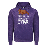 Cloud Purple this is my significant otter Vintage Hoodie - Bettercallsaul