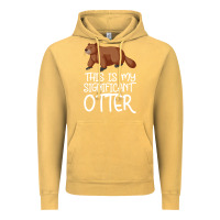 Vintage Mustard this is my significant otter Vintage Hoodie - Bettercallsaul