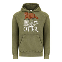 Vintage Olive this is my significant otter Vintage Hoodie - Bettercallsaul
