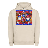 Pigment French Oak american flag gnomes star leopard glitter tumbler Urban Hoodie - Artiststas