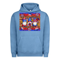 Pigment Pebble Blue american flag gnomes star leopard glitter tumbler Urban Hoodie - Artiststas