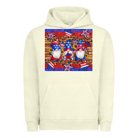 Pigment Pistachio american flag gnomes star leopard glitter tumbler Urban Hoodie - Artiststas
