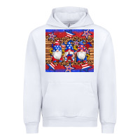 White american flag gnomes star leopard glitter tumbler Urban Hoodie - Artiststas
