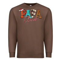 Chestnut Papa Claus Premium Sweatshirt - CowhideDigitalArt