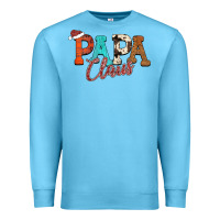 Ocean Blue Papa Claus Premium Sweatshirt - CowhideDigitalArt