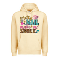 Pina Colada pretty nail make me smile bbs Premium Hoodie - BundleAndBundleShop
