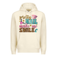 Sandshell pretty nail make me smile bbs Premium Hoodie - BundleAndBundleShop