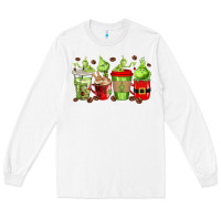 White grinch coffee cups Long Sleeve Tee - texasbilliewilder
