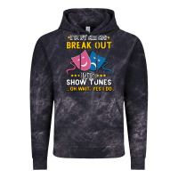 Cloud Black My Brain is 95% Show Tunes. Funny Theatre Gift. Vintage Hoodie - Bettercallsaul