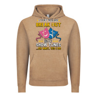 Vintage Coffee My Brain is 95% Show Tunes. Funny Theatre Gift. Vintage Hoodie - Bettercallsaul