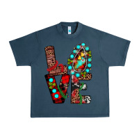 Midnight Navy christmas love Urban Heavy Tee - JahusDesignShop