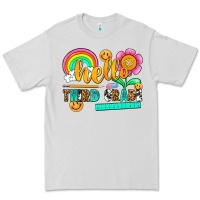 Dove Grey hello third grade Premium Tee - NancyCooperArtShop