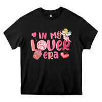 Black in my lover era valentines day Heavy Core Tee - MaliasSmallBusiness