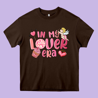 In My Lover Era Valentines Day Heavy Core Tee Designed By Maliassmallbusiness