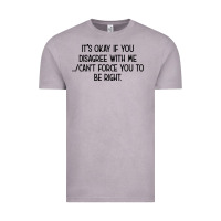 Vintage Zinc It's Okay If You Disagree With Me Vintage Tee - Bettercallsaul