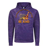 In A World Where You Can Be Anything Bee Kind Vintage Hoodie | Teevron