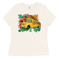 Bone This is How I Roll Woman Bus Driver Ladies Tee - Jasminsmagicworld